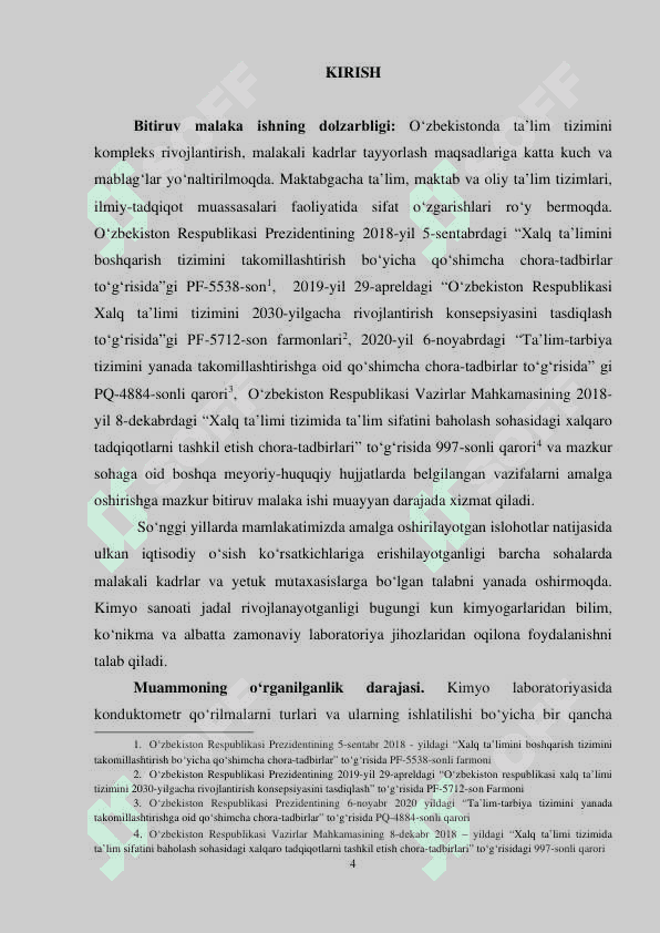 Kimyo laboratoriyasida konduktometr qurilmasini ishlatish metodikasi 4