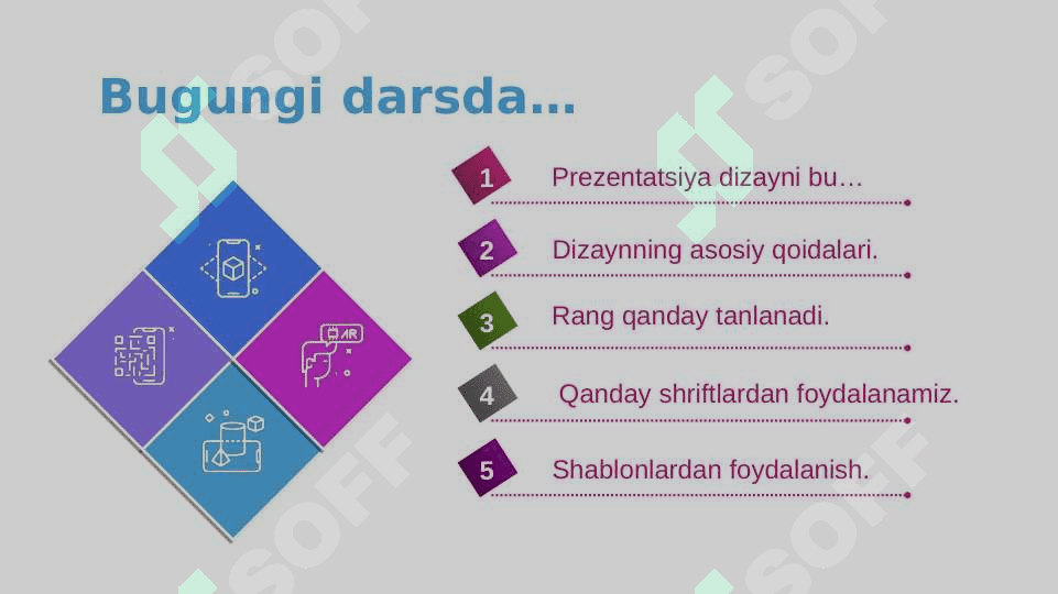 Taqdimot dizayni bilan ishlash 2