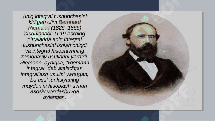 Aniq integral va uning xossalari 3