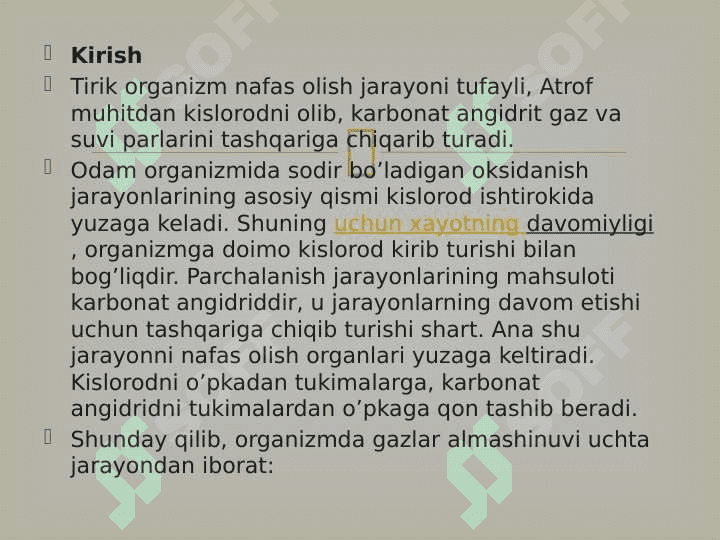 Nafas tizimining yosh xususiyati 2