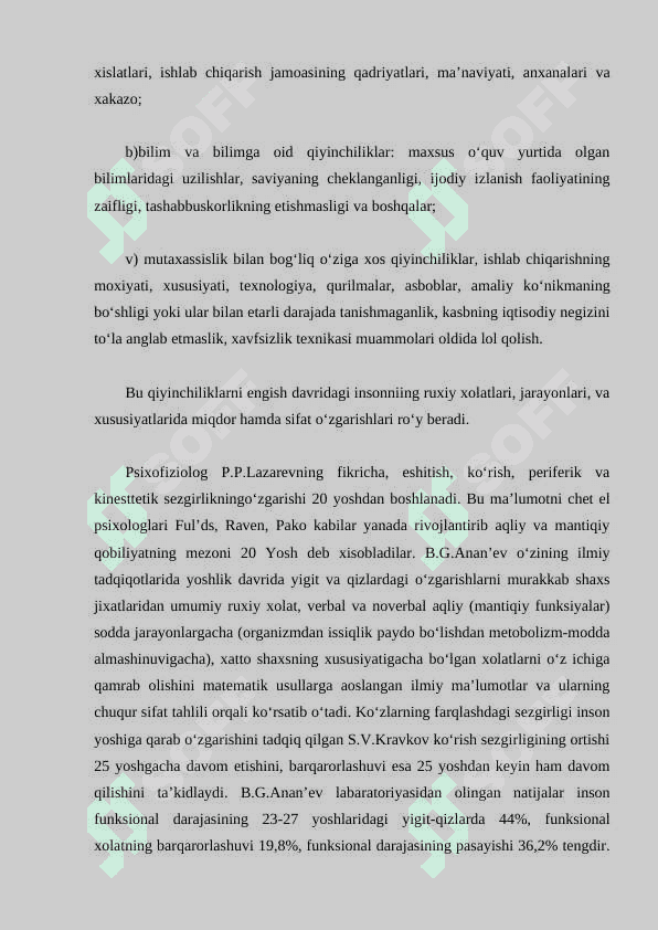 O'rta yetuklik davrining o'ziga xos xususiyatlari 3