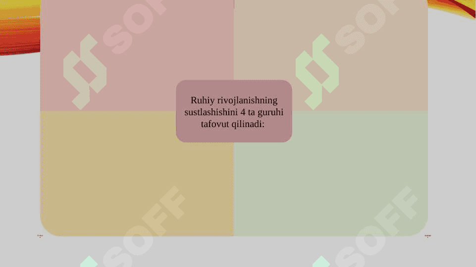 Ruhiy rivojlanishi sustlashgan bolalar psixologiyasi 7