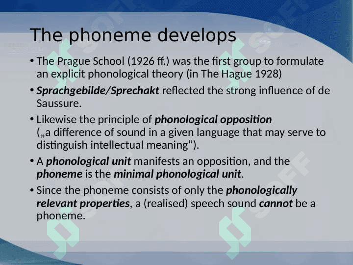 Phonological theories In language 3