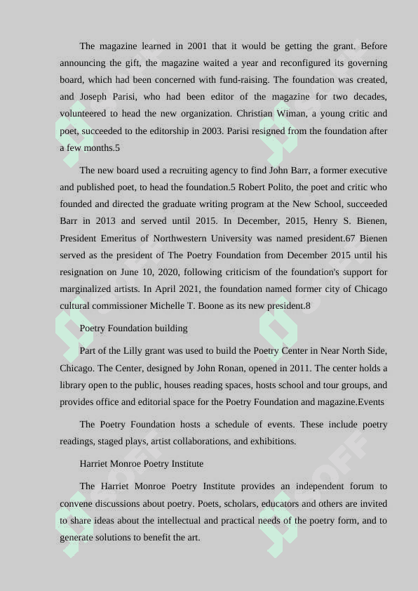 Poetry Foundation 2