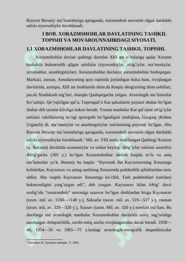 XORAZMSHOHLAR DAVLATI 4