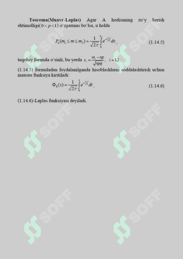 Limit teoremalar 4