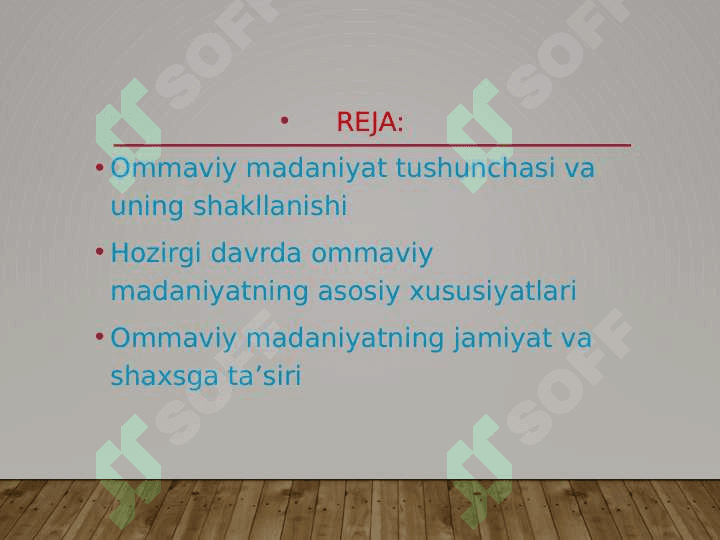 Hozirgi davrda ommaviy madaniyatning xususiyatlari 2