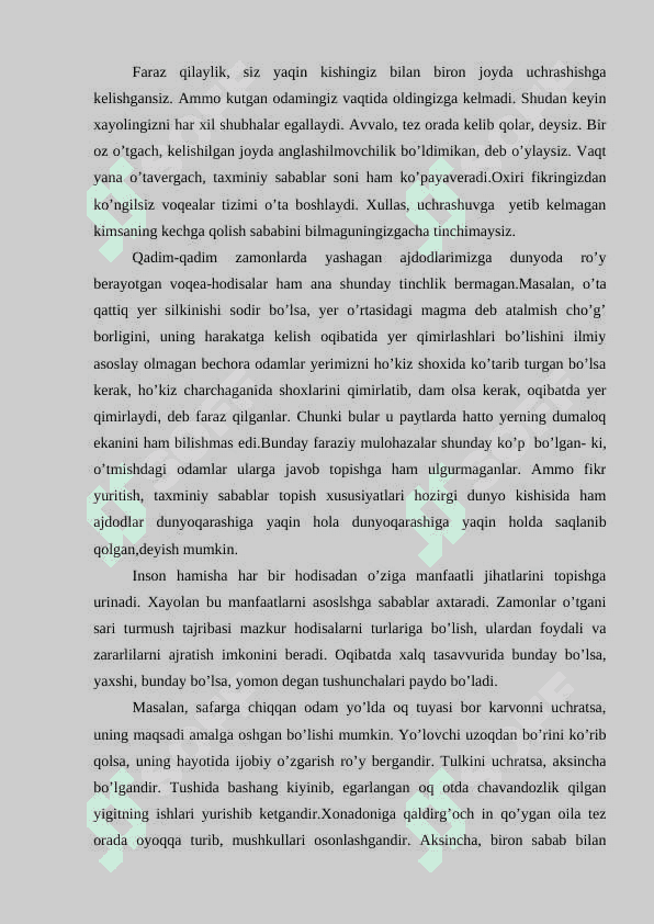Qadimgi xalqlar og‘zaki ijodi namunalari 2