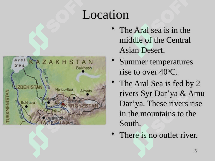 The ARAL SEA 3