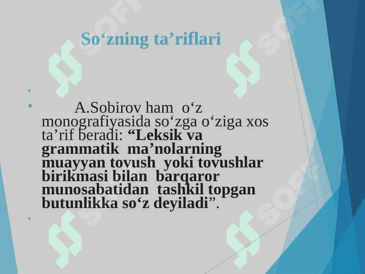 Til va nutq birliklari 3