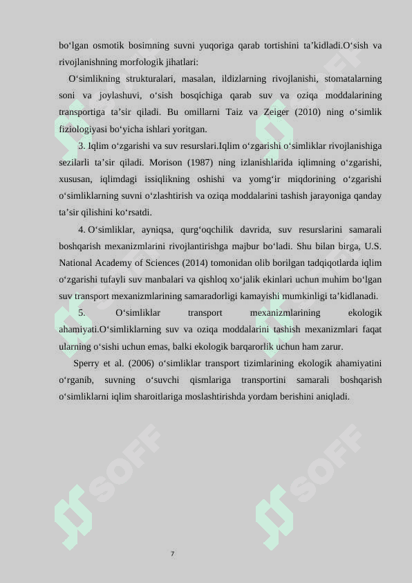 Suvni harakatlantiruvchi yuqorigi mexanizm. 6