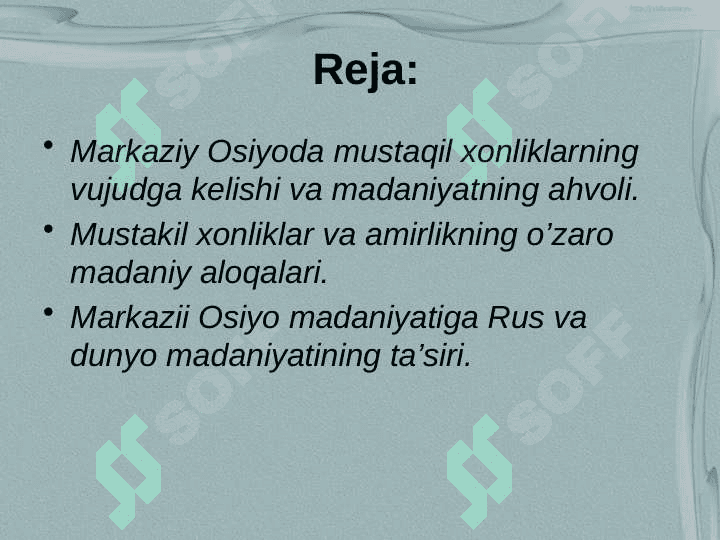Xonliklar davrida ta’lim tarbiya va madaniyat 2
