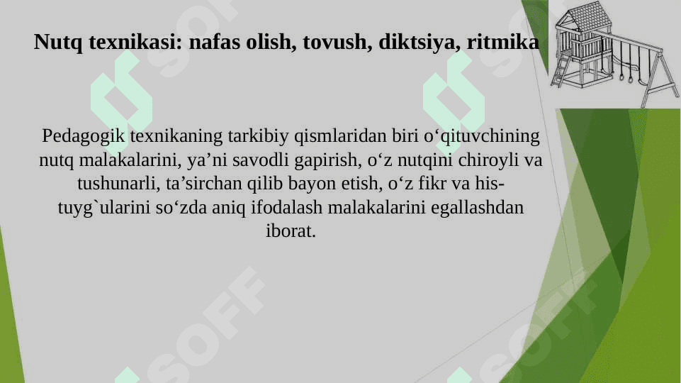 O’QITIVCHINING NUTQ QOBILIYATI, TЕХNIKАSI VА NОTIQLIK MA’DANIYATI 8