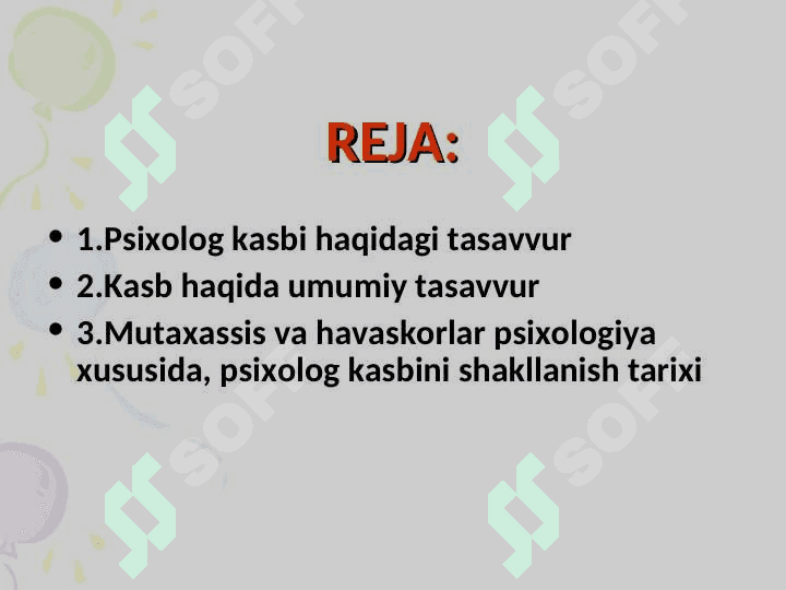 Psixolog mutaxassisligiga kirish 2