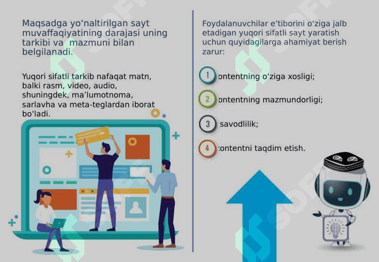 WEB SAYT TARKIBI BILAN ISHLASH 2