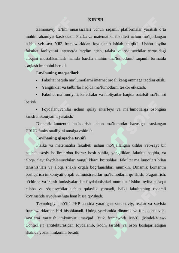 TAYYOR ISH | INDIVIDUAL LOYIHA | Fizika va matematika fakulteti web sayt ishlab chiqish. 3