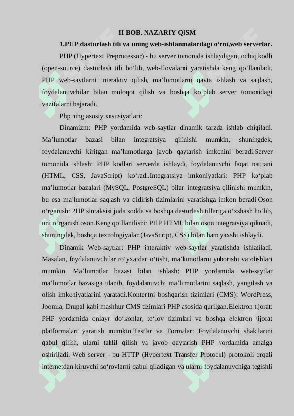 TAYYOR ISH | INDIVIDUAL LOYIHA | Fizika va matematika fakulteti web sayt ishlab chiqish. 5
