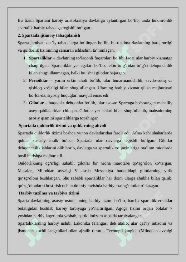 Sparta quldorlik davlati 3