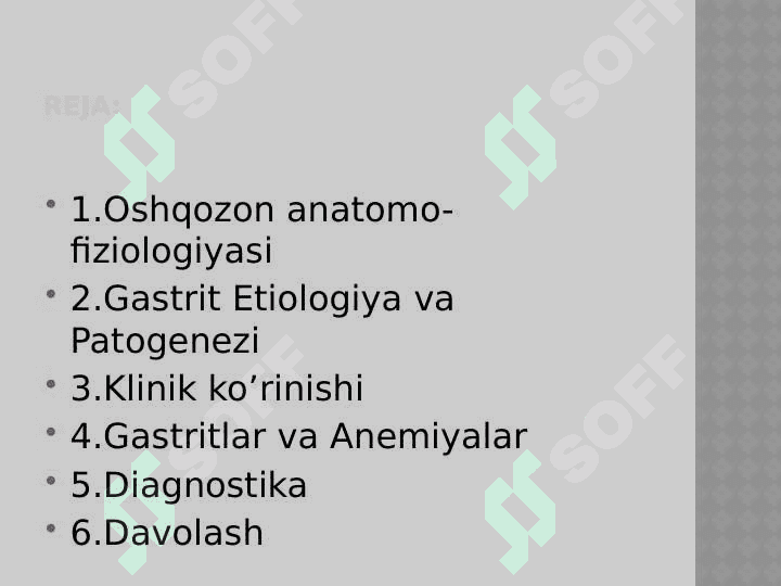Oʻtkir va surunkali gastrit 3