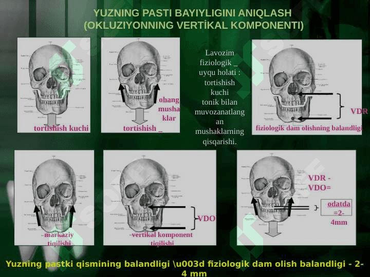 Markaziy okklyuziyani aniqlashda xatoliklar 5