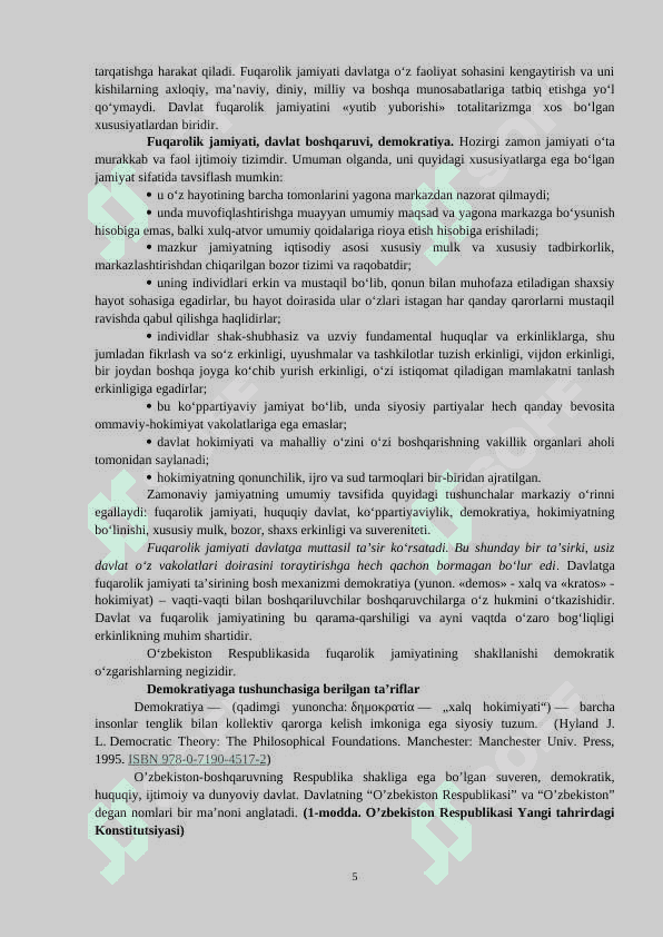 JAMIYAT FALSAFASI 5