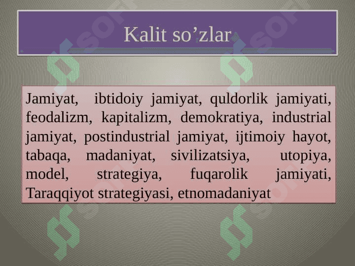 Jamiyat falsafasi 4