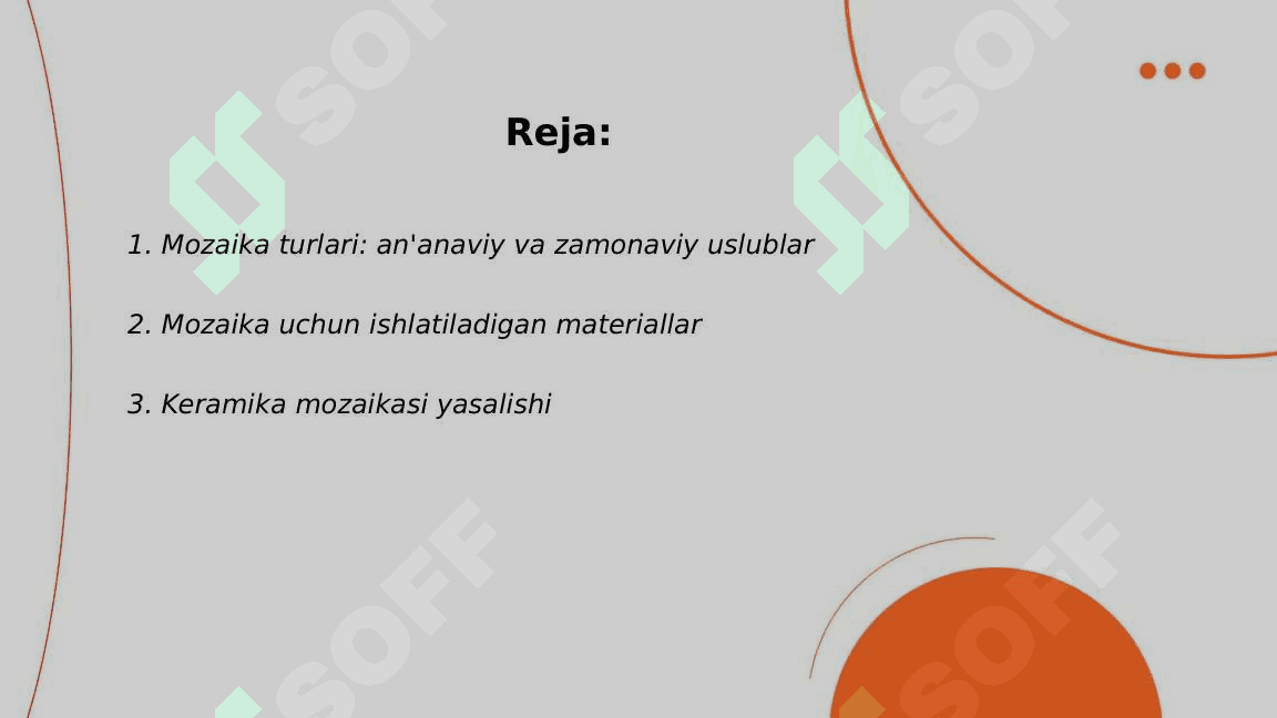 Mazaika turlari va yasalish bosqichlari 2