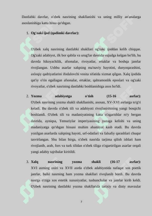 O’zbek xalq nasri poetikasi 7