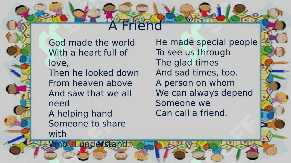 FRIENDS AND RELATIONSHIP 3