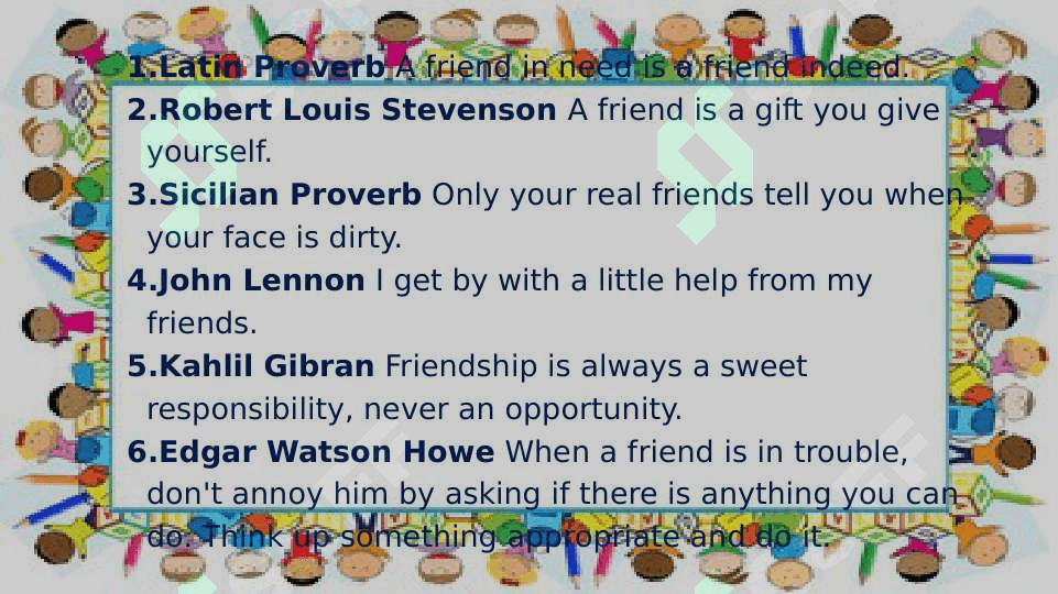 FRIENDS AND RELATIONSHIP 4