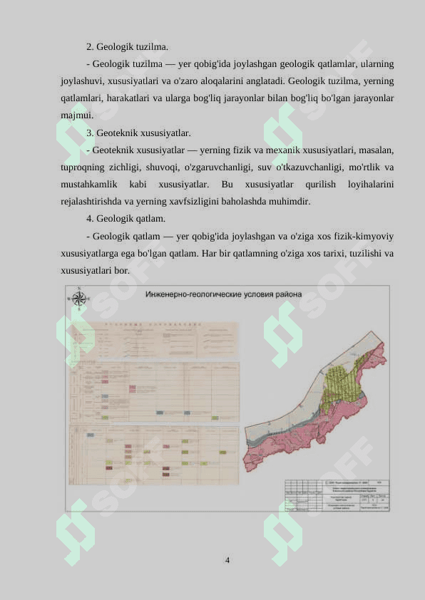 Injiner-geologik sharoit kartalari mazmuni 4