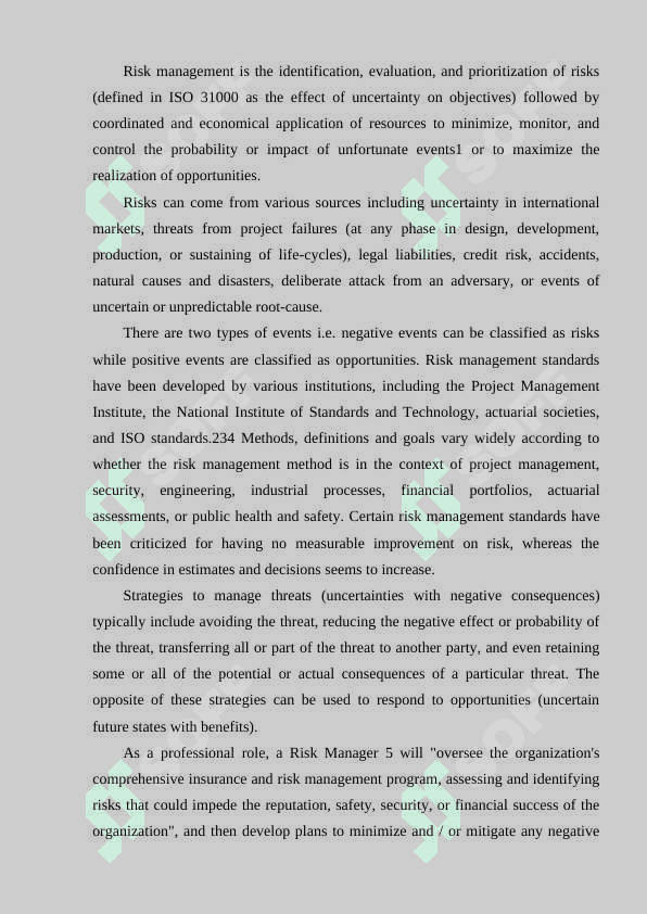 Risk Managament 2