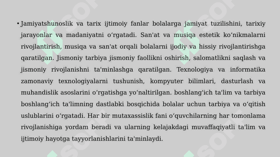 MUTAXASSISLIK FANLARNI O'QITISH SHAKLLARINING UMUMIY TAVSIFI 6