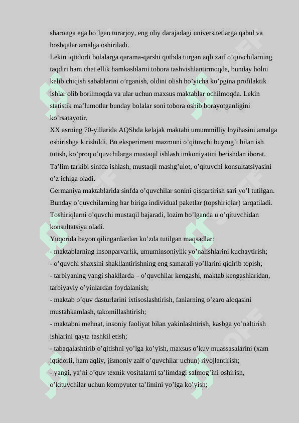 Iqtisodiy Rivojlangan Davlatlarda Ta’lim Tizimi 8