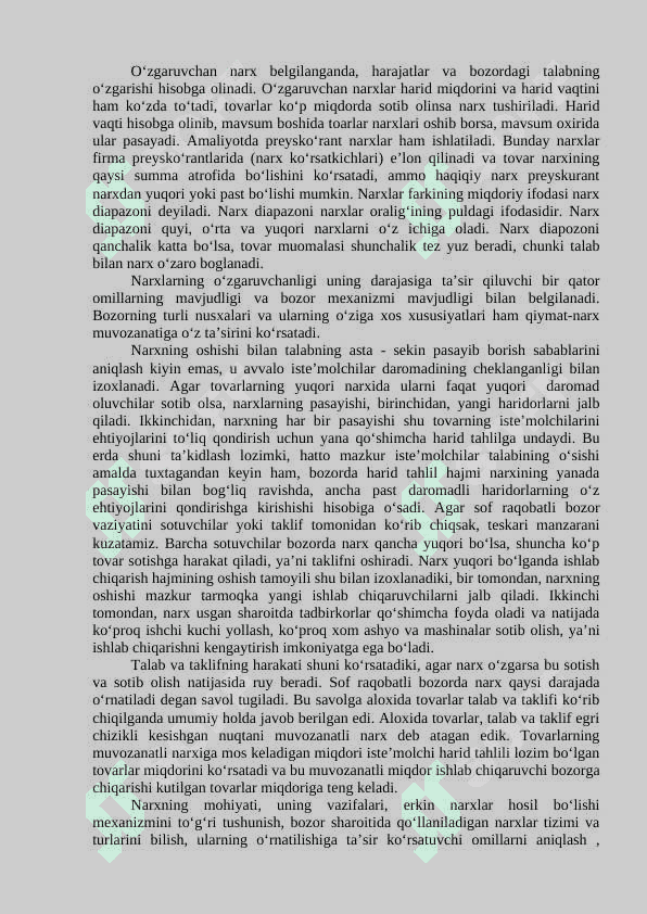 KORXONALARDA NARX SHAKLLANISH JARAYONINI BOSHQARISH 4