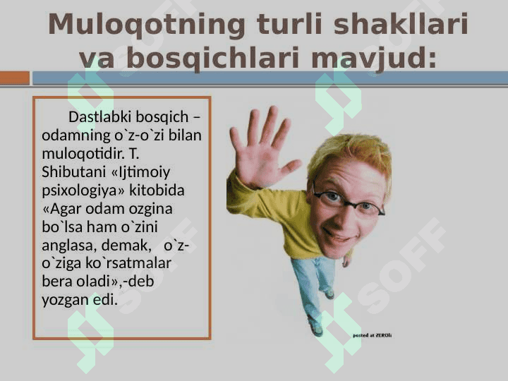 SHAXSLARARO MULOQOTDA PERTSEPTIV MEXANIZMLAR 4