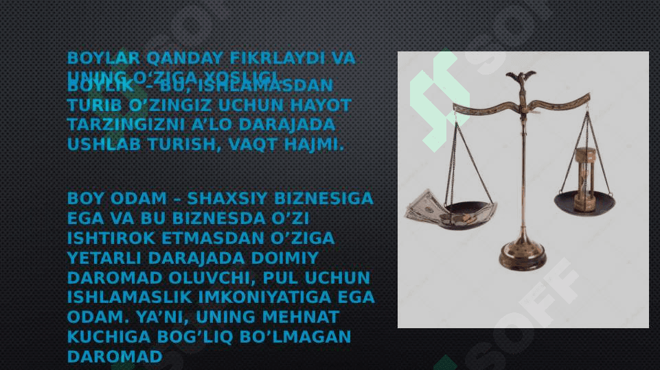 Boylar kabi fikrlashning o‘ziga xos xususiyatlari 5