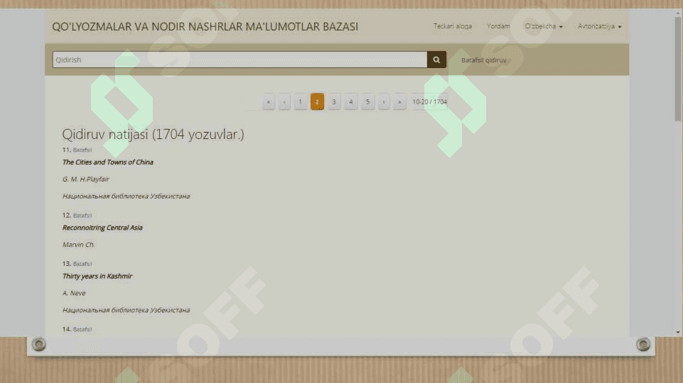 Nodir va noyob nashrlar amaliy ish 3