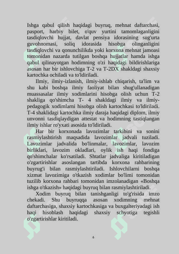 Mehnat haqi va boshqa to’lash jarayoni 6