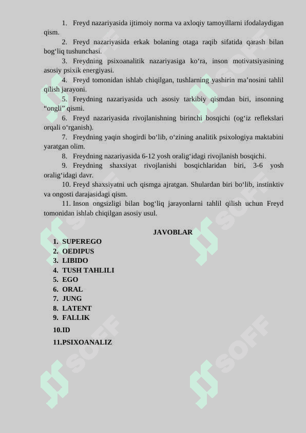 PSIXOANALIZ KRASWORD 2