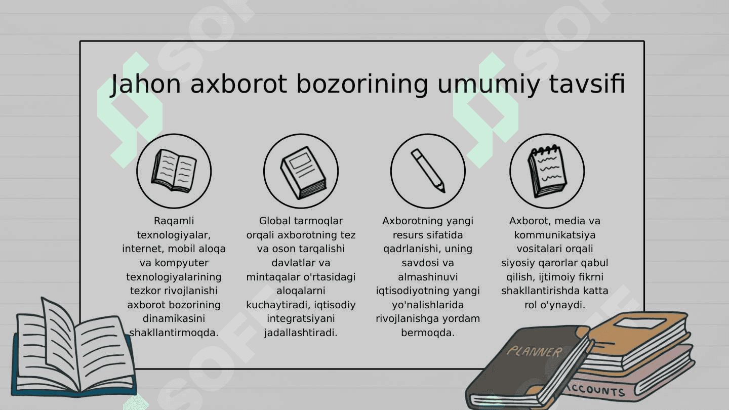 Jaxon axborot bozorining sektorlari 4