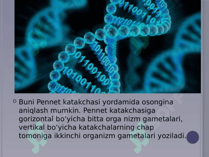 Plastik almashinuv. Oqsillar biosintezi. Genetik kod 8