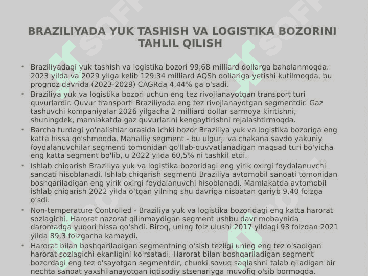 Braziliya logistika tizimi 4