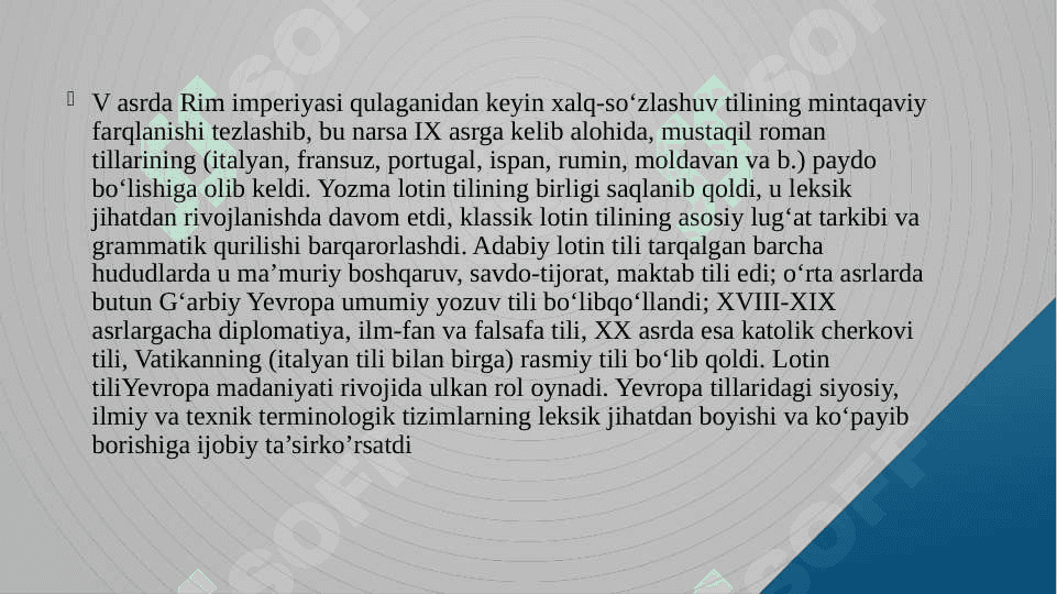 Tibbiy terminologiyaga kirish. Lotin tili alifbosi. Difton va digraflar. harf birikmalari 4