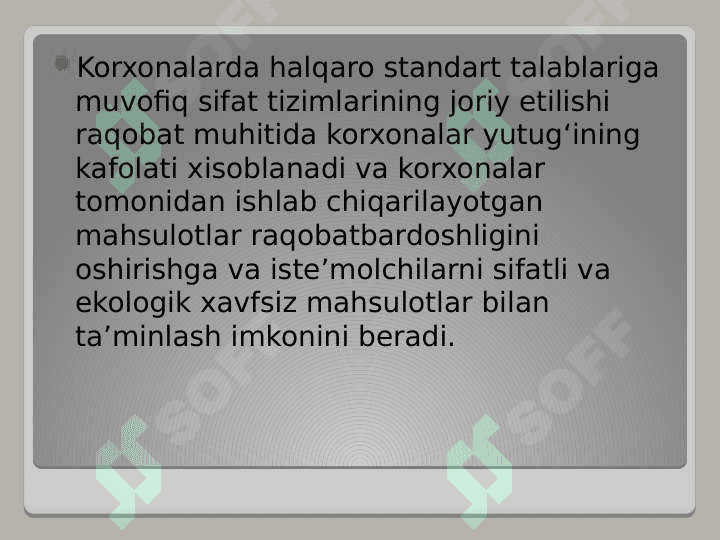 Sifat menejment tizimi 3