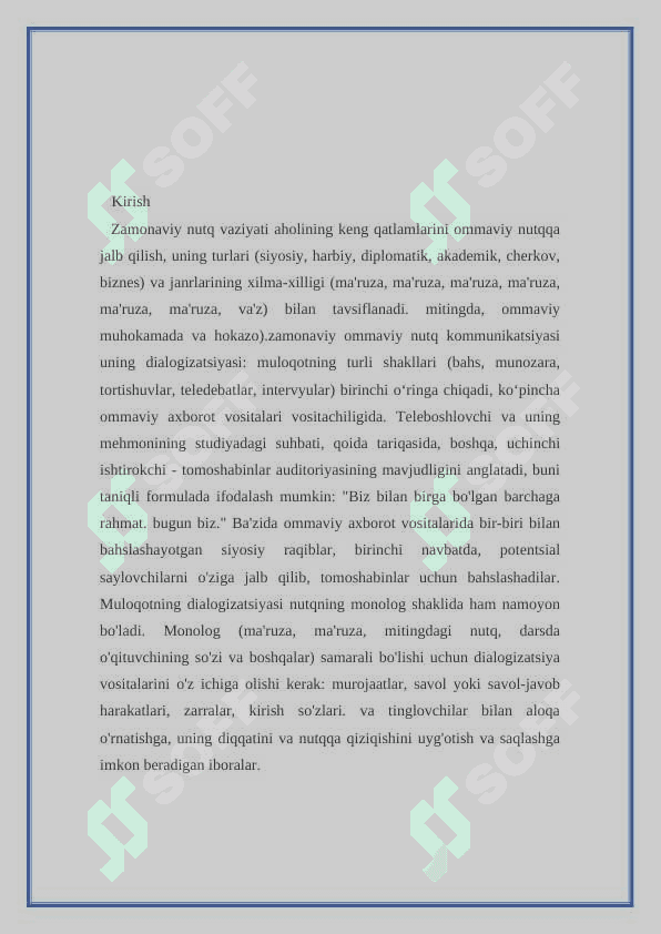 Mavzu: Ilmiy uslub va uning xususiyatlari.Dialogik va Monologik matn 3