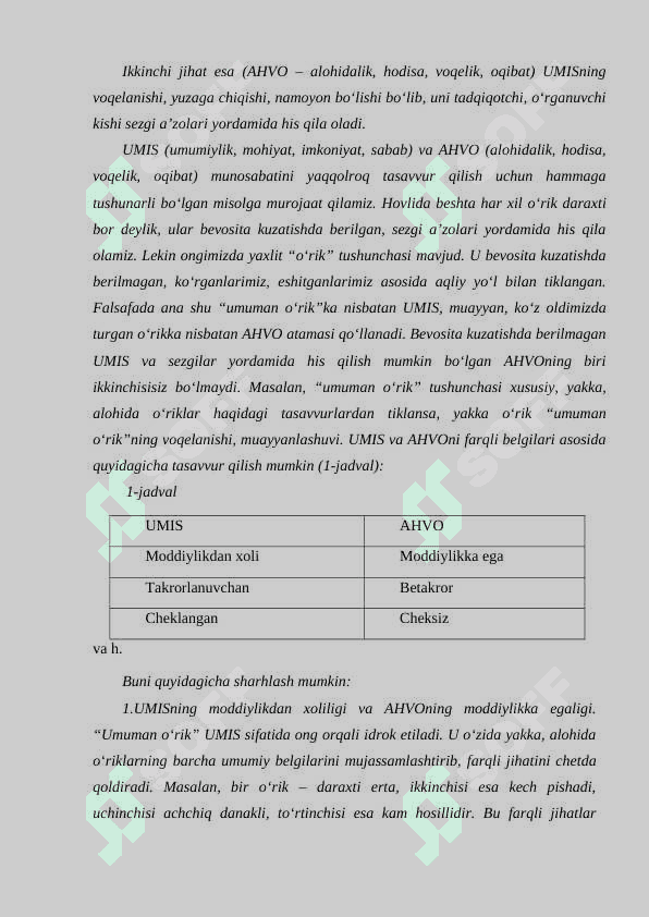 TIL, LISON VA NUTQ MUNOSABATI. TIL SATHLARI VA BIRLIKLARI. LISONIY PARADIGMA, LISONIY ZIDDIYAT VA UNING TURLARI 5