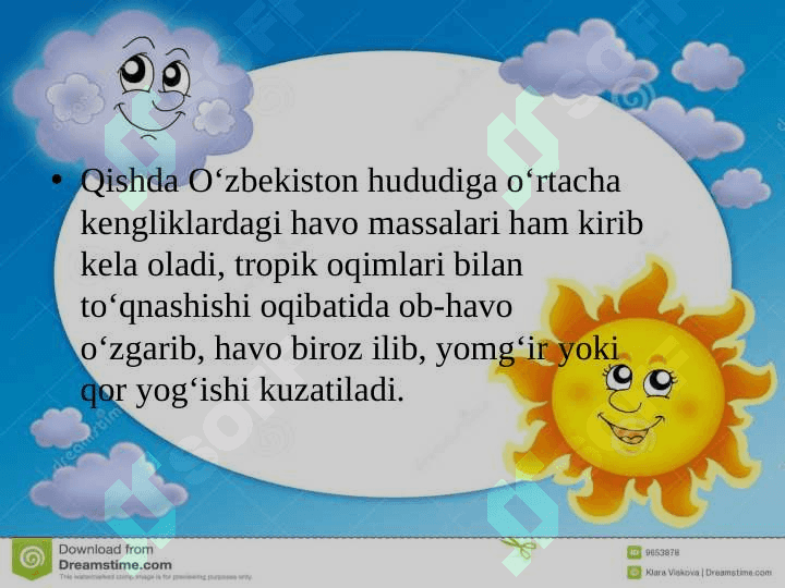 O‘ZBEKISТON IQLIMI 7
