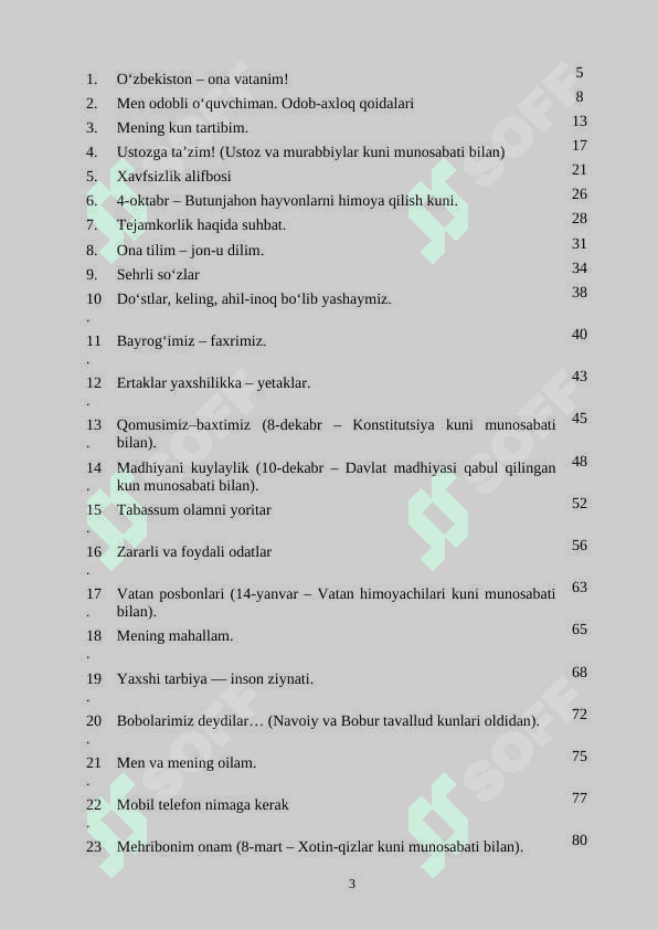 1-sinf soati yangisi 3