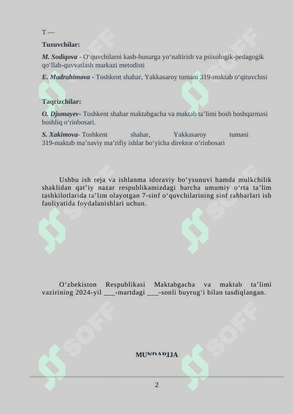 7-sinf soati yangisi 2